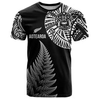 Personalised New Zealand Maori Art Tattoo and Silver Fern T Shirt