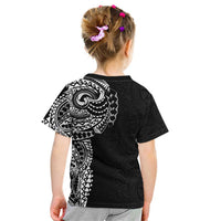 Polynesian Art Traditional Tattoo Pattern Kid T Shirt