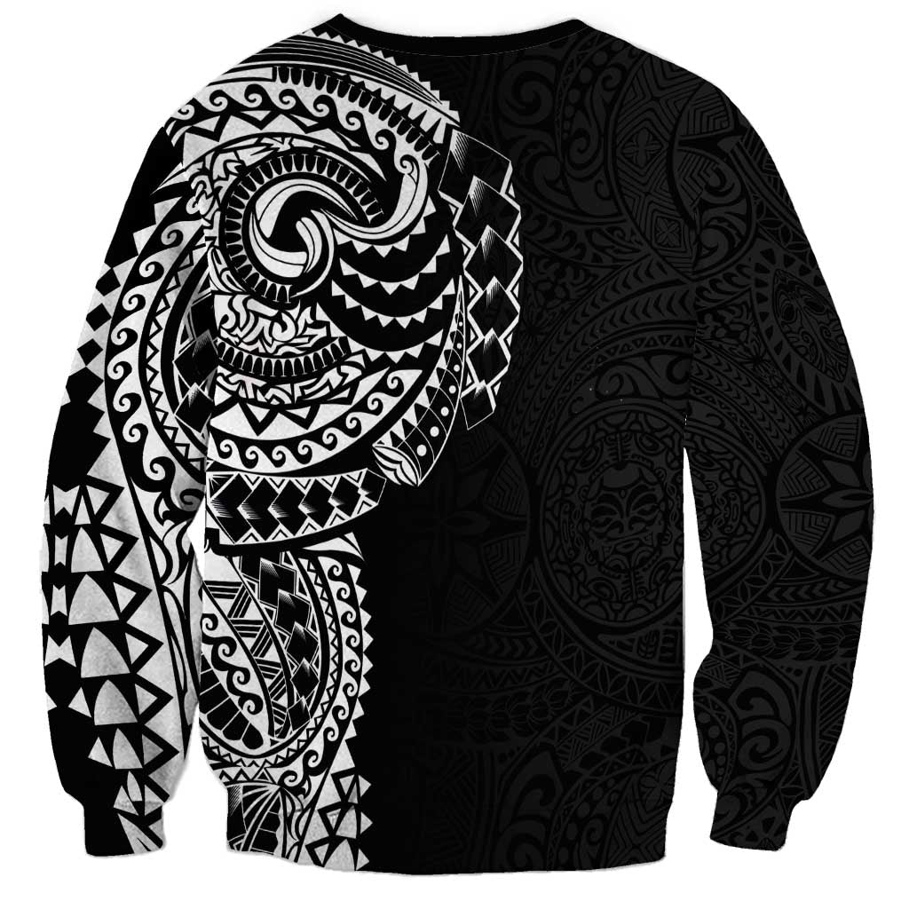 Polynesian Art Traditional Tattoo Pattern Sweatshirt