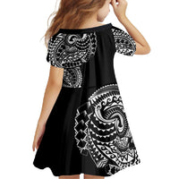 Polynesian Art Traditional Tattoo Family Matching Mermaid Dress and Hawaiian Shirt Simple Style LT03 - Polynesian Pride