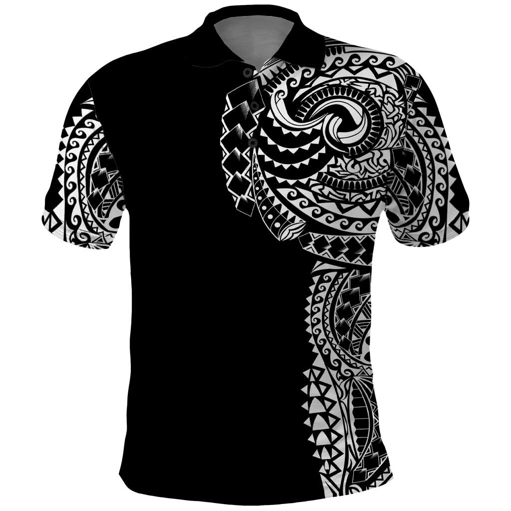 Polynesian Art Traditional Tattoo Polo Shirt Simple Style