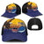 American Samoa Fautasi Baseball Net Cap Bald Eage and Sailfish with Kakau Motifs - Polynesian Pride