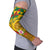 Melanesian Vanuatu Arm Sleeves With Tapa Tribal Pattern and Triangle Geometric Tricolor - Polynesian Pride