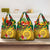 Melanesian Vanuatu Grocery Bag With Tapa Tribal Pattern and Triangle Geometric Tricolor - Polynesian Pride