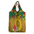 Melanesian Vanuatu Grocery Bag With Tapa Tribal Pattern and Triangle Geometric Tricolor - Polynesian Pride