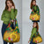 Melanesian Vanuatu Grocery Bag With Tapa Tribal Pattern and Triangle Geometric Tricolor - Polynesian Pride