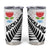 New Zealand Auckland Tumbler Cup Auckland's Emblem and Silver Ferns - Maori Art Tattoo