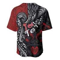 Aotearoa Toitu Te Tiriti Baseball Jersey New Zealand Honour the Treaty - Te Tiriti Is Us LT03 - Polynesian Pride