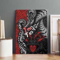 Aotearoa Toitu Te Tiriti Canvas Wall Art New Zealand Honour the Treaty - Te Tiriti Is Us LT03 - Polynesian Pride