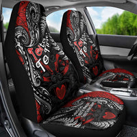 Aotearoa Toitu Te Tiriti Car Seat Cover New Zealand Honour the Treaty - Te Tiriti Is Us LT03 - Polynesian Pride