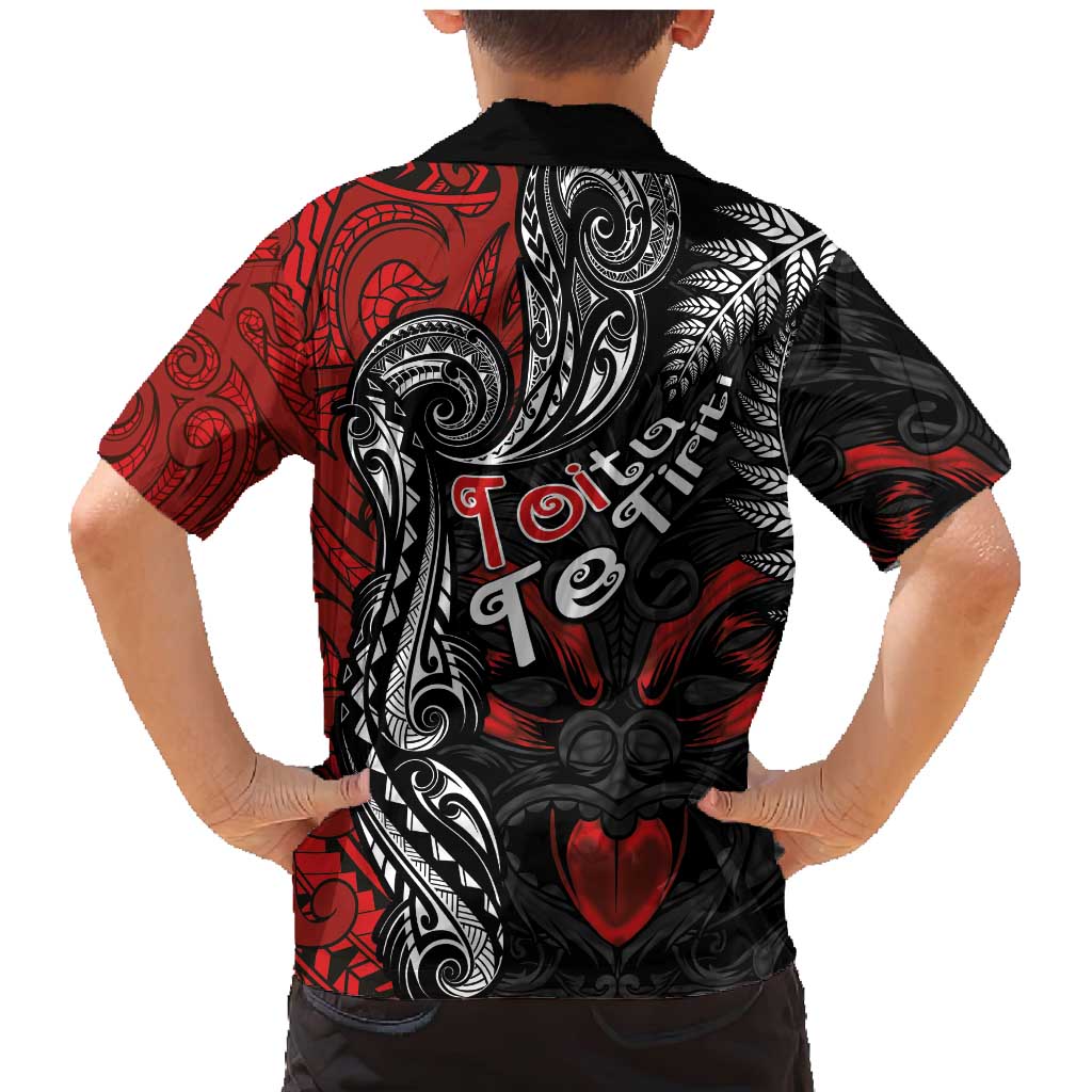 Aotearoa Toitu Te Tiriti Family Matching Mermaid Dress and Hawaiian Shirt New Zealand Honour the Treaty - Te Tiriti Is Us LT03 - Polynesian Pride