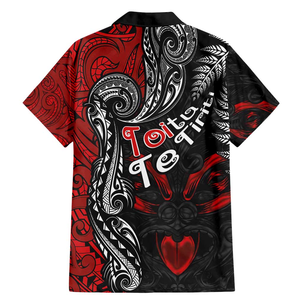 Aotearoa Toitu Te Tiriti Family Matching Puletasi and Hawaiian Shirt New Zealand Honour the Treaty - Te Tiriti Is Us LT03 - Polynesian Pride