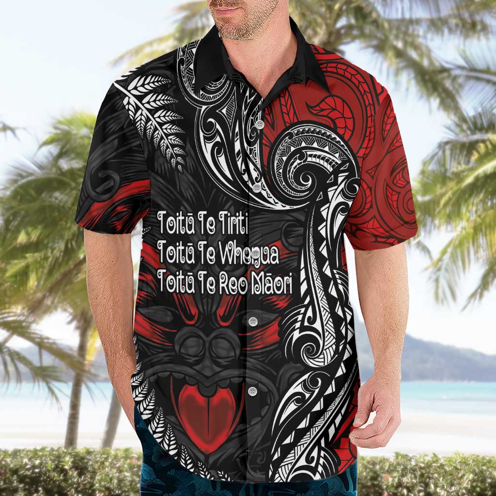 Aotearoa Toitu Te Tiriti Hawaiian Shirt New Zealand Honour the Treaty - Te Tiriti Is Us LT03 - Polynesian Pride