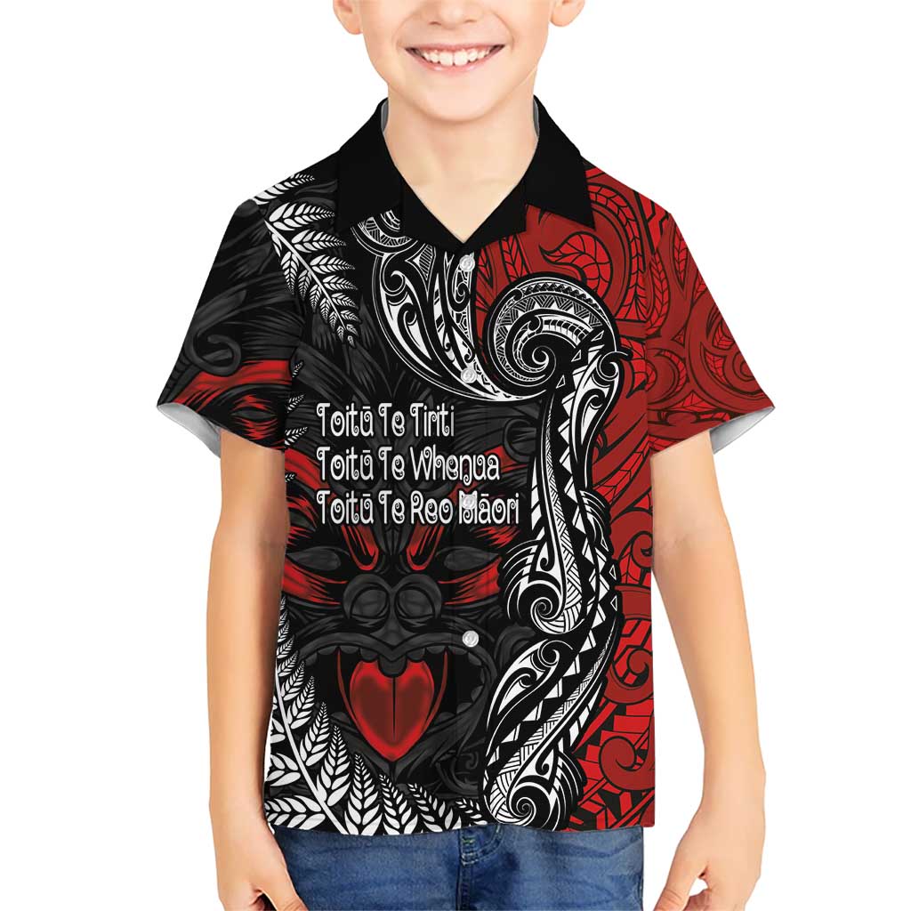 Aotearoa Toitu Te Tiriti Hawaiian Shirt New Zealand Honour the Treaty - Te Tiriti Is Us LT03 - Polynesian Pride