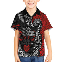 Aotearoa Toitu Te Tiriti Hawaiian Shirt New Zealand Honour the Treaty - Te Tiriti Is Us LT03 - Polynesian Pride