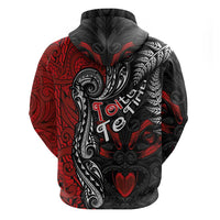 Aotearoa Toitu Te Tiriti Hoodie New Zealand Honour the Treaty - Te Tiriti Is Us LT03 - Polynesian Pride