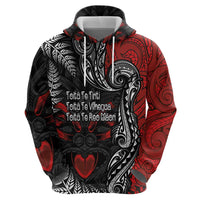 Aotearoa Toitu Te Tiriti Hoodie New Zealand Honour the Treaty - Te Tiriti Is Us LT03 - Polynesian Pride