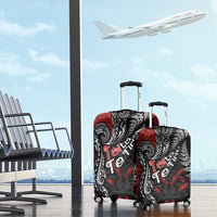 Aotearoa Toitu Te Tiriti Luggage Cover New Zealand Honour the Treaty - Te Tiriti Is Us LT03 - Polynesian Pride
