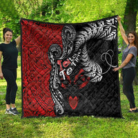 Aotearoa Toitu Te Tiriti Quilt New Zealand Honour the Treaty - Te Tiriti Is Us LT03 - Polynesian Pride
