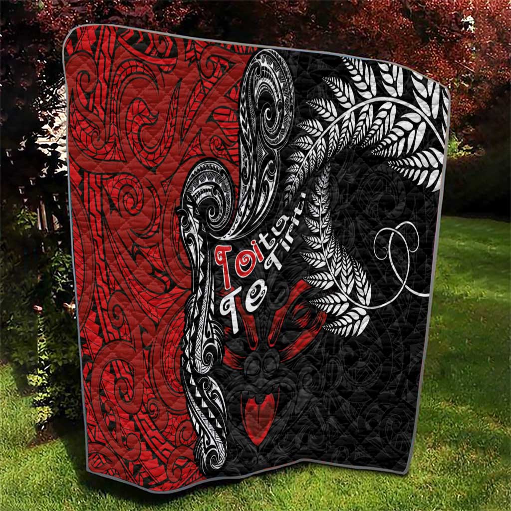 Aotearoa Toitu Te Tiriti Quilt New Zealand Honour the Treaty - Te Tiriti Is Us LT03 - Polynesian Pride
