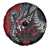 Aotearoa Toitu Te Tiriti Spare Tire Cover New Zealand Honour the Treaty - Te Tiriti Is Us LT03 - Polynesian Pride