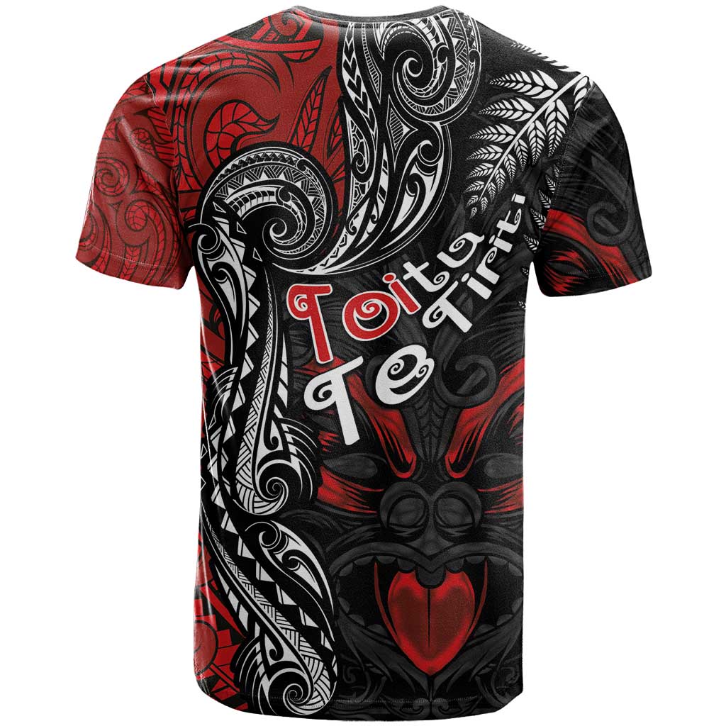Aotearoa Toitu Te Tiriti T Shirt New Zealand Honour the Treaty - Te Tiriti Is Us LT03 - Polynesian Pride