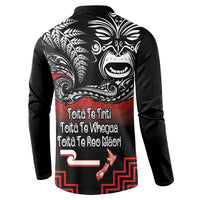 Aotearoa Toitu Te Tiriti Button Sweatshirt New Zealand Honour the Treaty - Fight Together