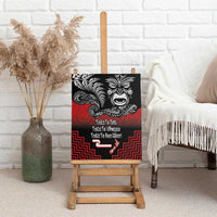 Aotearoa Toitu Te Tiriti Canvas Wall Art New Zealand Honour the Treaty - Fight Together LT03 - Polynesian Pride