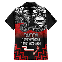 Aotearoa Toitu Te Tiriti Family Matching Off Shoulder Short Dress and Hawaiian Shirt New Zealand Honour the Treaty - Fight Together LT03 - Polynesian Pride