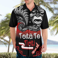 Aotearoa Toitu Te Tiriti Hawaiian Shirt New Zealand Honour the Treaty - Fight Together LT03 - Polynesian Pride