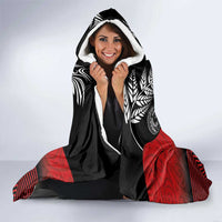 Aotearoa Toitu Te Tiriti Hooded Blanket New Zealand Honour the Treaty - Fight Together LT03 - Polynesian Pride
