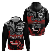 Aotearoa Toitu Te Tiriti Hoodie New Zealand Honour the Treaty - Fight Together LT03 - Polynesian Pride