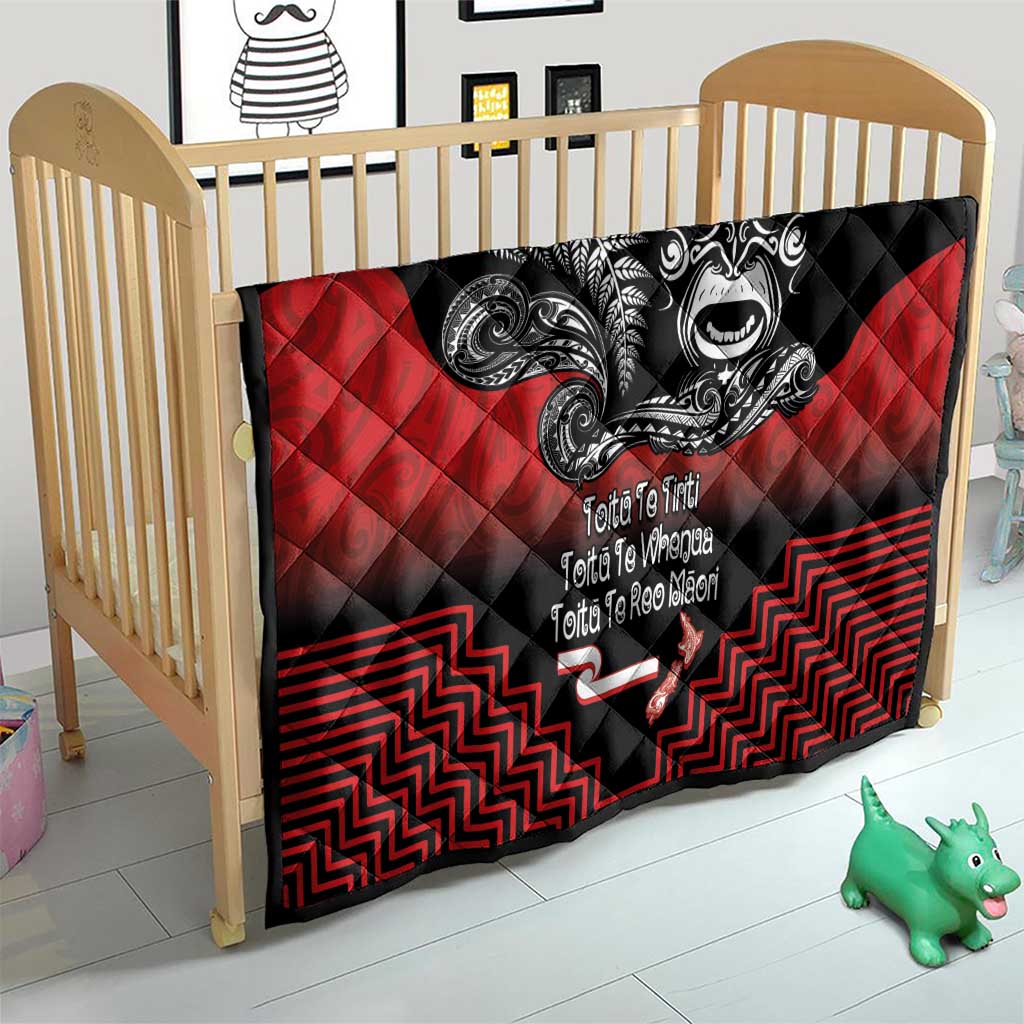 Aotearoa Toitu Te Tiriti Quilt New Zealand Honour the Treaty - Fight Together LT03 - Polynesian Pride