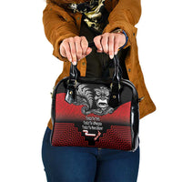 Aotearoa Toitu Te Tiriti Shoulder Handbag New Zealand Honour the Treaty - Fight Together LT03 One Size Red - Polynesian Pride