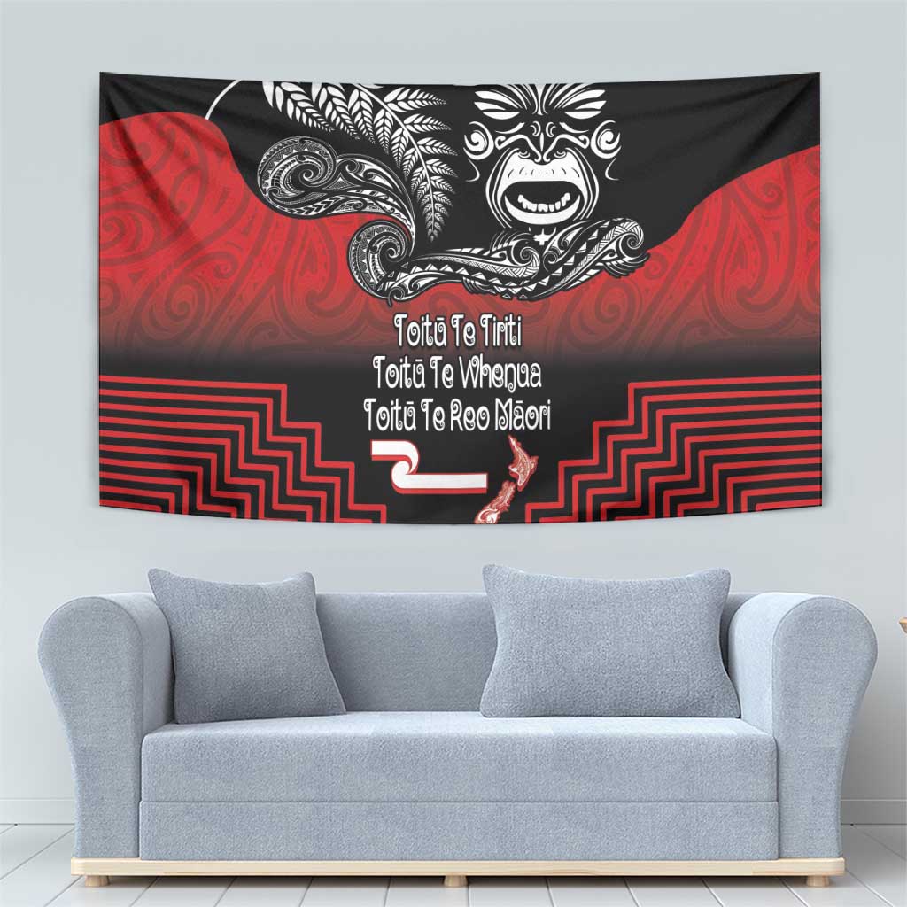 Aotearoa Toitu Te Tiriti Tapestry New Zealand Honour the Treaty - Fight Together LT03 - Polynesian Pride