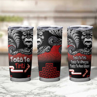 Aotearoa Toitu Te Tiriti Tumbler Cup New Zealand Honour the Treaty - Fight Together LT03 - Polynesian Pride