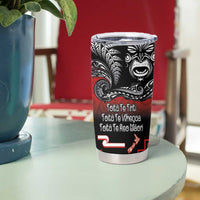 Aotearoa Toitu Te Tiriti Tumbler Cup New Zealand Honour the Treaty - Fight Together LT03 - Polynesian Pride