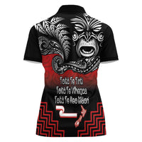 Aotearoa Toitu Te Tiriti Women Polo Shirt New Zealand Honour the Treaty - Fight Together LT03 - Polynesian Pride