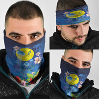 Palau Jellyfish Neck Gaiter Ocean Heritage Tropical Plants LT03 - Polynesian Pride