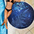 New Zealand Matariki Beach Blanket Maori Pattern and Silver Fern