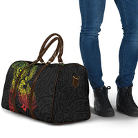 Aotearoa Moko Tribal Tattoo Travel Bag New Zealand Maori Penguin and Fantail Reggae Style LT03 - Polynesian Pride