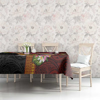 Papua New Guinea Birds and Frangipani Tablecloth Melanesian Art Tattoos LT03 - Polynesian Pride
