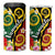 Melanesian Vanuatu Tribal Boar Tusk 4 in 1 Can Cooler Tumbler Tropical Plants and Namele Motifs - Polynesian Pride
