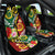 Melanesian Vanuatu Tribal Boar Tusk Car Seat Cover Tropical Plants and Namele Motifs - Polynesian Pride