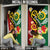 Melanesian Vanuatu Tribal Boar Tusk Door Cover Tropical Plants and Namele Motifs - Polynesian Pride
