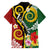 Melanesian Vanuatu Tribal Boar Tusk Hawaiian Shirt Tropical Plants and Namele Motifs - Polynesian Pride