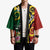 Melanesian Vanuatu Tribal Boar Tusk Kimono Tropical Plants and Namele Motifs - Polynesian Pride