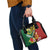Melanesian Vanuatu Tribal Boar Tusk Shoulder Handbag Tropical Plants and Namele Motifs - Polynesian Pride