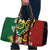 Melanesian Vanuatu Tribal Boar Tusk Travel Bag Tropical Plants and Namele Motifs - Polynesian Pride