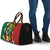Melanesian Vanuatu Tribal Boar Tusk Travel Bag Tropical Plants and Namele Motifs - Polynesian Pride